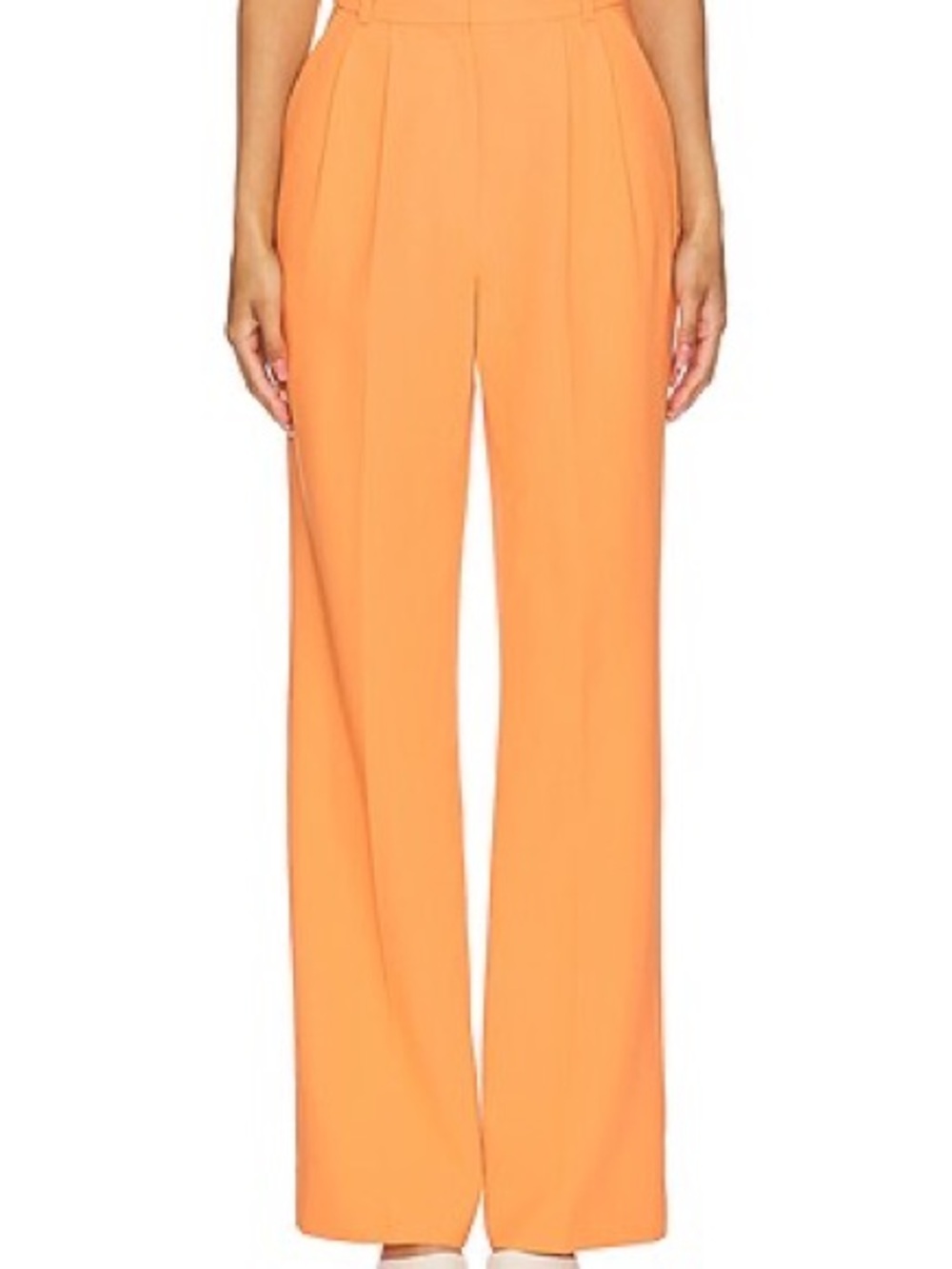 NWT Favorite Daughter Wide Leg Pants in Orange (Creamsicle)